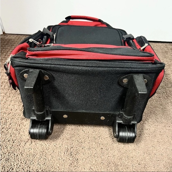 Coca Cola Bring On Summer Thrills Rolling Backpack Telescoping Handle travel - Picture 9 of 14